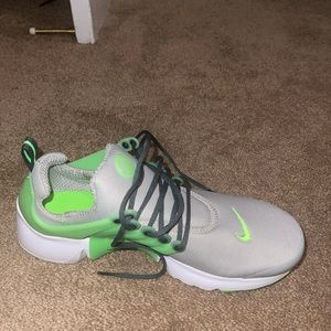 Nike grey youth shoes size 7